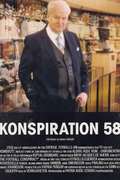 The 1958 FIFA World Cup, hosted by Sweden, remains the nation’s most celebrated sporting event. Conspiracy ’58 follows those who lived through the tournament while also chronicling the fringe group that insists the competition never actually occurred, exploring memory, myth and denial.